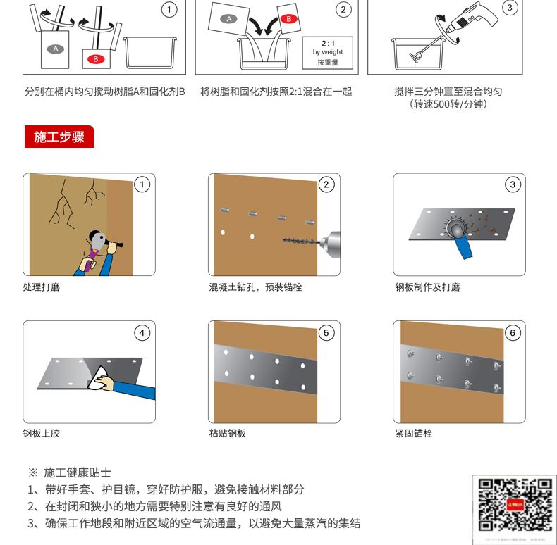 包钢白河粘钢加固施工过程